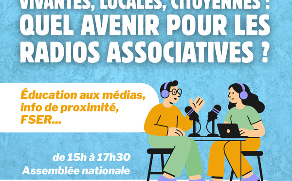 Un colloque à l’Assemblée nationale pour interroger l'avenir des radios associatives