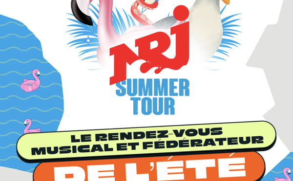 NRJ organisera son "NRJ Summer Tour" sur les plages du 28 juillet au 14 août