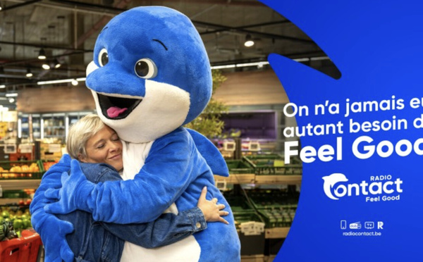 Radio Contact donne vie à son iconique dauphin dans une nouvelle campagne