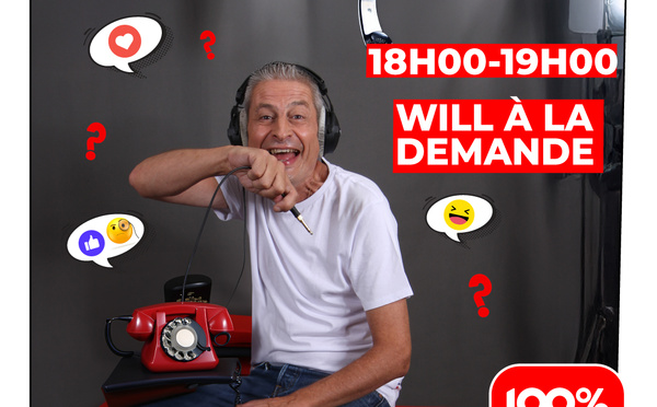 100% Radio réalise le rêve d'un auditeur avec "Will à la demande"