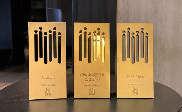 Les Indés Radios distinguent Charlotte Cardin, Helena et Luiza comme "Artistes 2026"