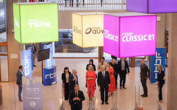 La RTBF inaugure un siège pensé pour les usages audiovisuels et audio de demain