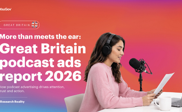 YouGov mesure l'attention et les actions des auditeurs britanniques de podcasts