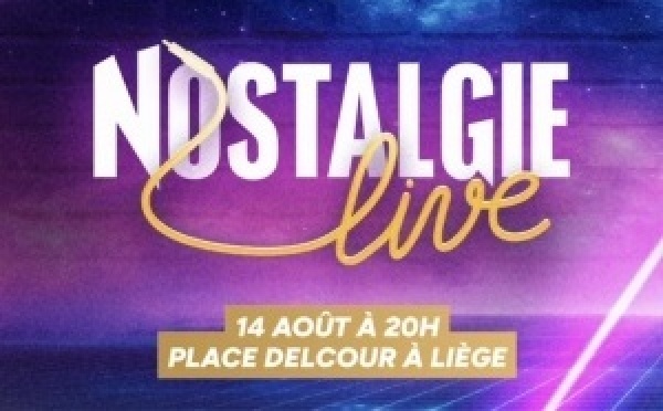 Nostalgie mise sur les années 80, 90 et 2000 pour sa soirée du 14 août à Liège