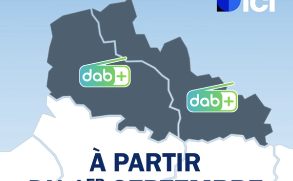 ICI Nord étend sa diffusion au DAB+ avec 6 sites d’émission dans le Nord et le Pas-de-Calais