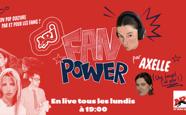 NRJ lance "NRJ Fan Power", un nouveau live hebdomadaire sur YouTube et Twitch