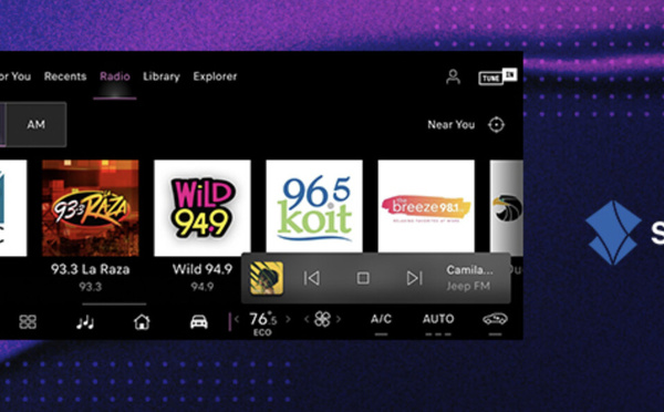 Stellantis intégrera TuneIn directement dans une sélection de ses futurs véhicules
