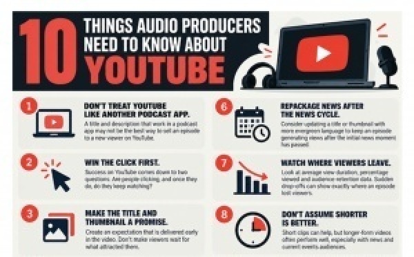 Le podcast vidéo peut-il profiter du savoir-faire des animateurs radio ? 