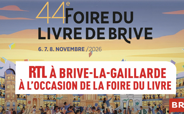 RTL délocalise plusieurs émissions à Brive pour la 44e Foire du livre