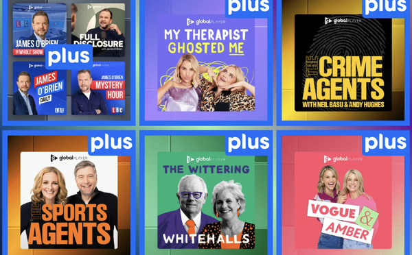 Global développe ses podcasts payants à partir de 2.99 £ par mois