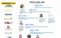 Le programme final du RadioTour de Lyon, les 5 et 6 avril 2023